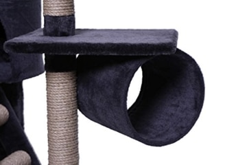 Deckenspanner Kratzbaum 240-260 cm dibea Treppe Liegemulde Hoehle