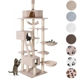 Deckenspanner Kratzbaum Kletterbaum von Happypet, deckenhoch, beige