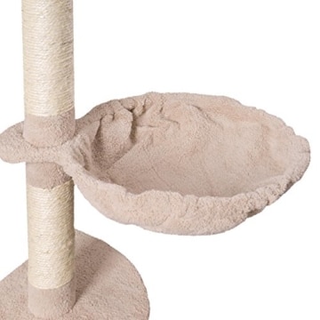 Naturkratzbaum Flower Cat mit Liegemulde und Metallpfosten für schwere Katzen