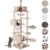Deckenspanner Kratzbaum Kletterbaum von Happypet, deckenhoch, beige