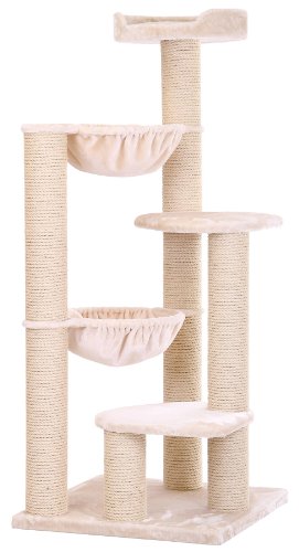 XXL Kratzbaum MAINE COON BIG BEN “XL” beige – für große und schwere Katzen - 