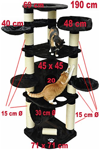 nanook Gigant Kratzbaum XXL, Premium Qualität für Maine Coon -6