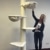 XXL Deckenspanner Kratzbaum Maine Coon Tower RHR beige