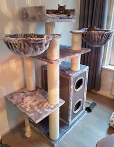 Kratzbaum XXL Cat Paradise - für große Katzen wie Maine Coon - RHRQuality