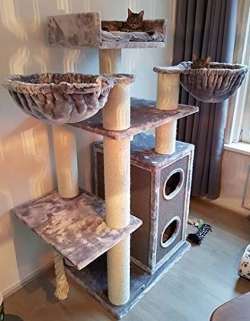 Kratzbaum XXL Cat Paradise - für große Katzen wie Maine Coon - RHRQuality
