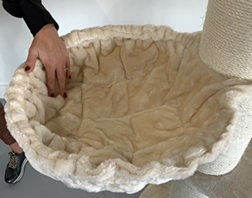 Kratzbaum XXL Sleeper de Luxe Liegemulde von RHRQuality