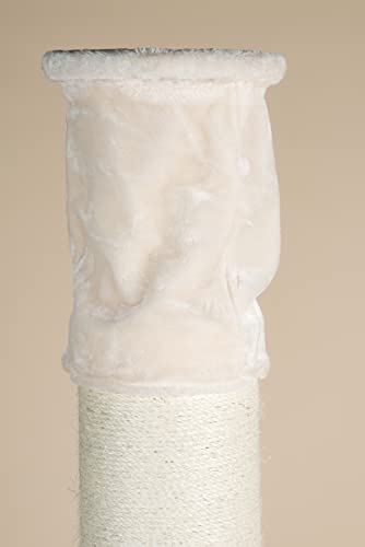 Kratzbaum XXL Maine Coon Tower Plus RHR Deckenspanner beige
