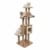 Catit Kratzbaum Vesper High Base XL, Holz + Seegras, Natur und Design