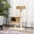 Rattan Kratzbaum PawHut - modern und platzsparend - 95 cm